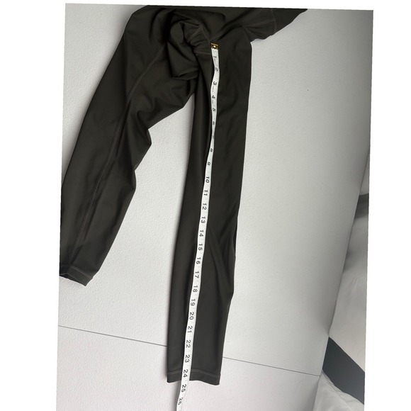 Athleta Olive Green Leggings Womens Size S High Rise Workout Athletic - Picture 5 of 9